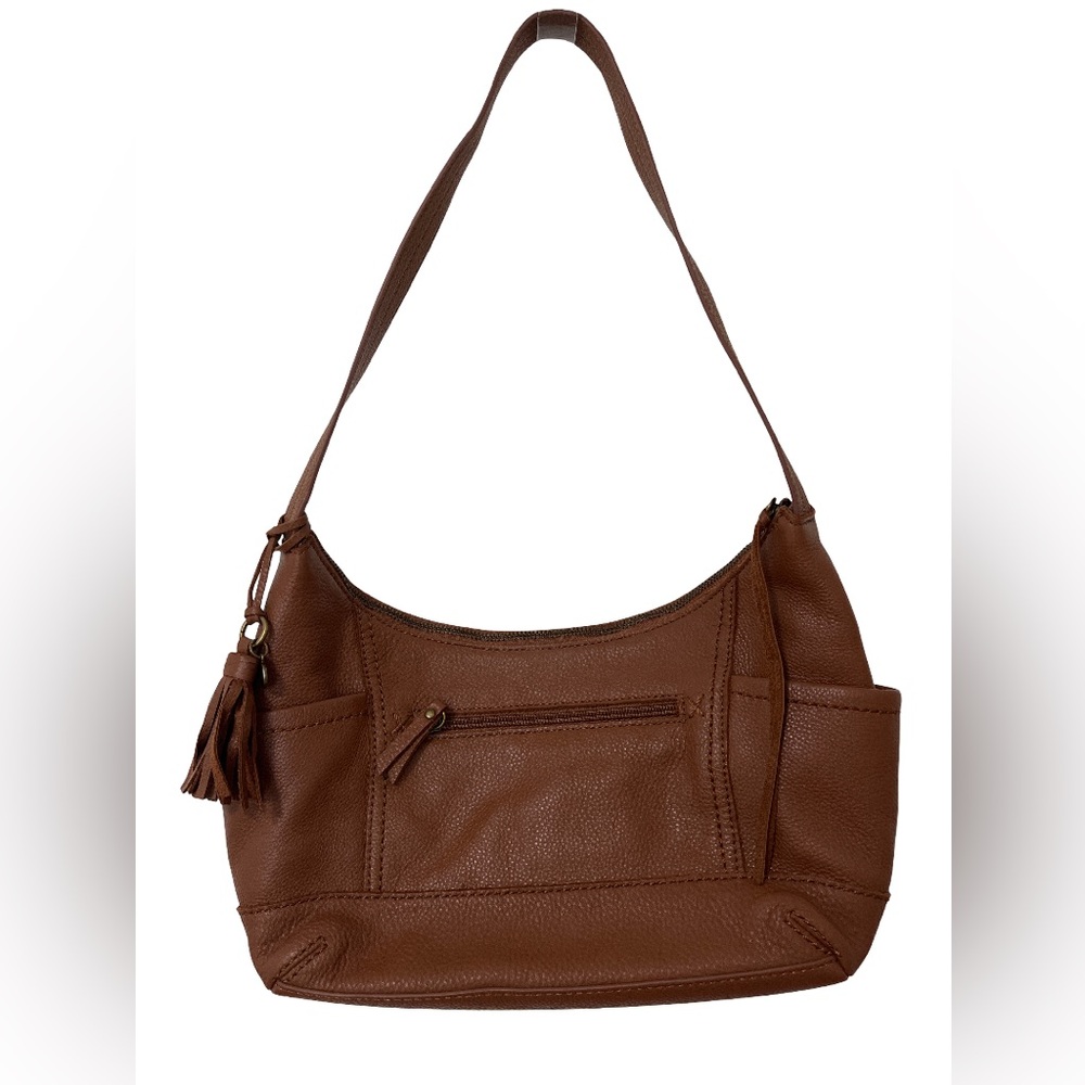The Sak Brown Leather Shoulder Bag